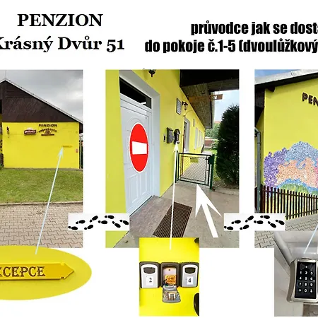 בית הארחה Penzion Krasny Dvur Krasny Dvur